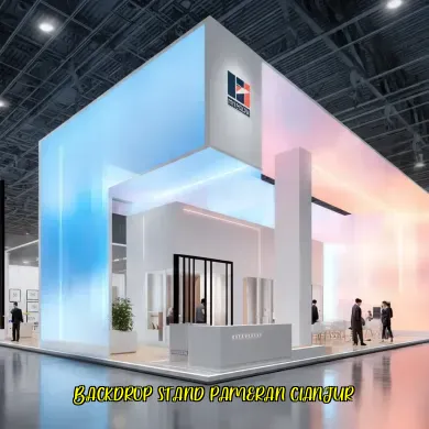 Backdrop Stand Pameran Cianjur